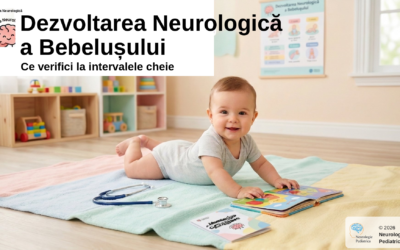 Dezvoltarea neurologica a bebelusului: ce verifici la 3, 6, 9 si 12 luni